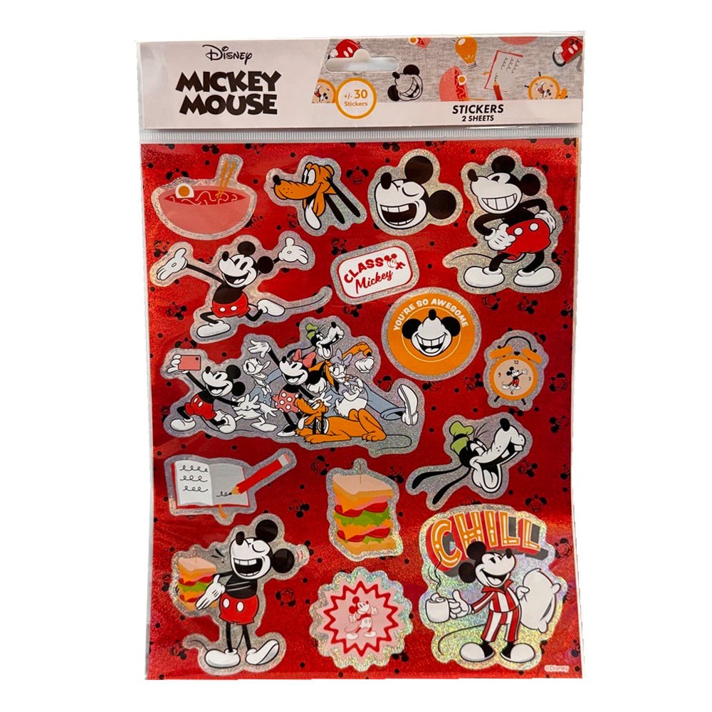 Disney Mickey  Chill hologram sticker