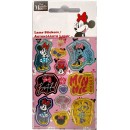 Disney Minnie Bowtiful hologram sticker set