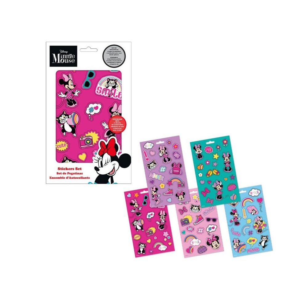 Disney Minnie  Cute sticker set 5 sheets