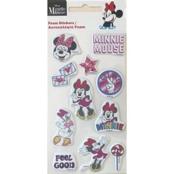 Disney Minnie  Smiles puffy foam sticker set