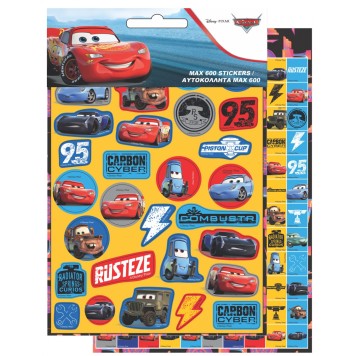 Disney Cars Adventure 600-piece sticker set