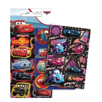 Disney Cars Adventure holographic sticker set