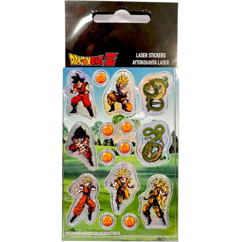 Dragon Ball Progress holographic sticker set