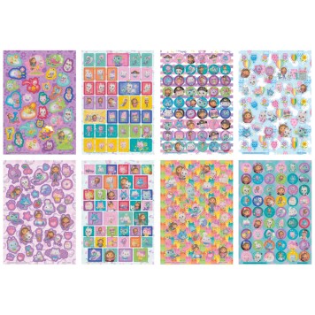 Gabby's Dollhouse Cats glitter sticker book