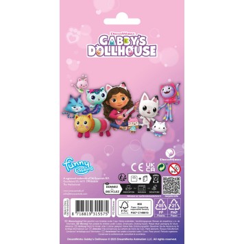 Gabby's Dollhouse Cats glitter sticker set