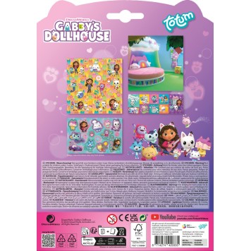 Gabby's Dollhouse Cats sticker set
