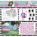 Gabby's Dollhouse Cats Super sticker set with game