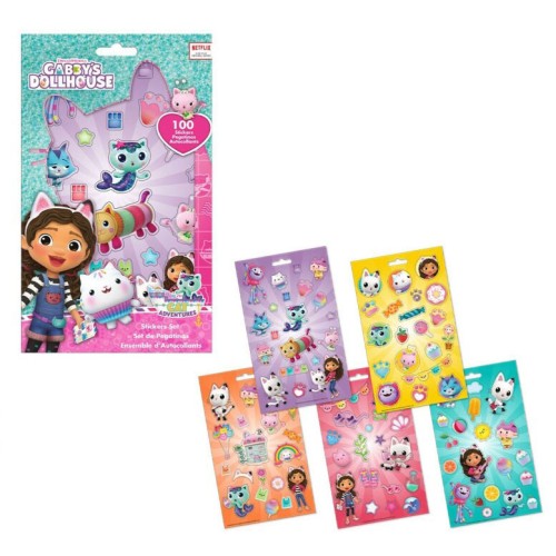 Gabby's Dollhouse Smoothie Land sticker set 5 sheets