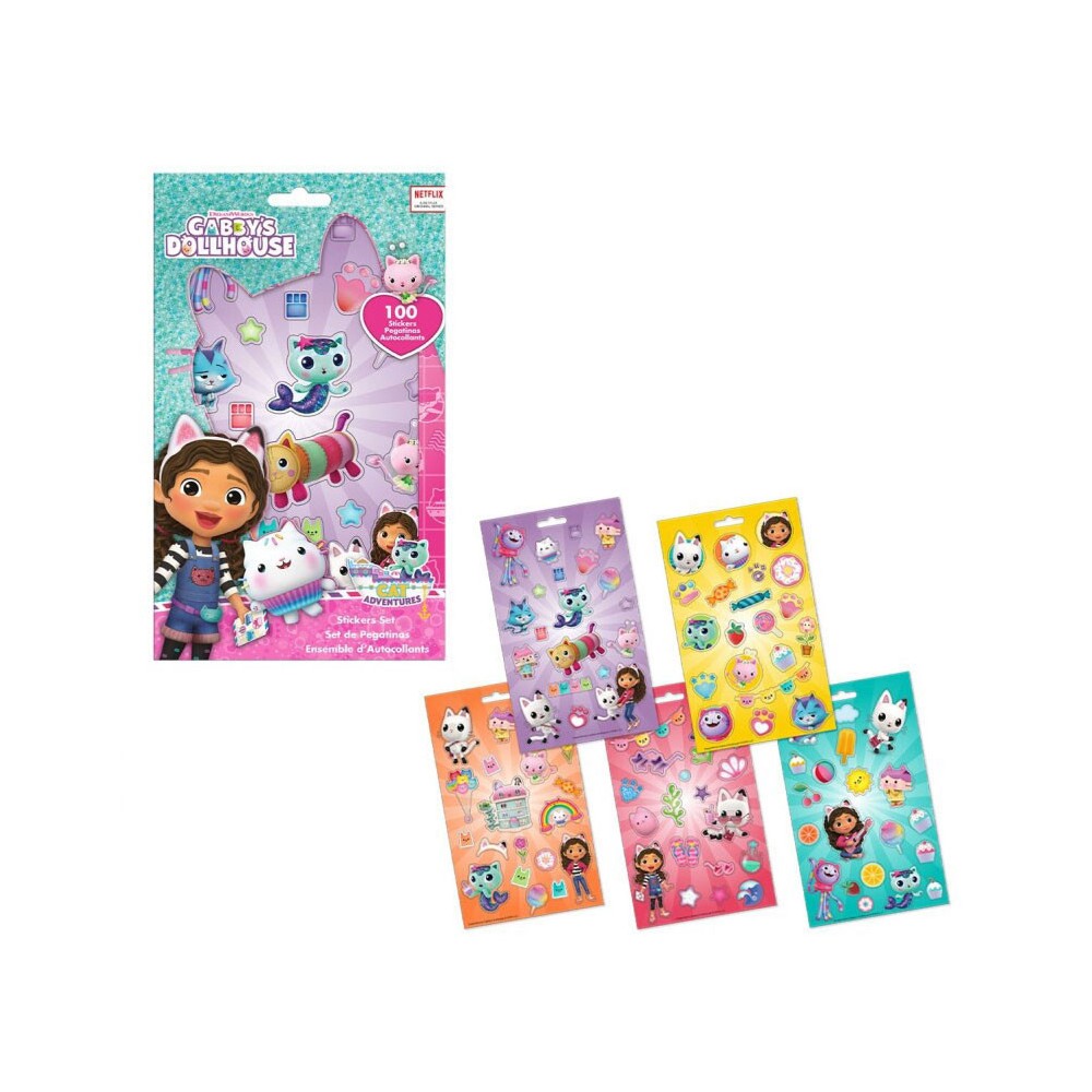 Gabby's Dollhouse Smoothie Land sticker set 5 sheets