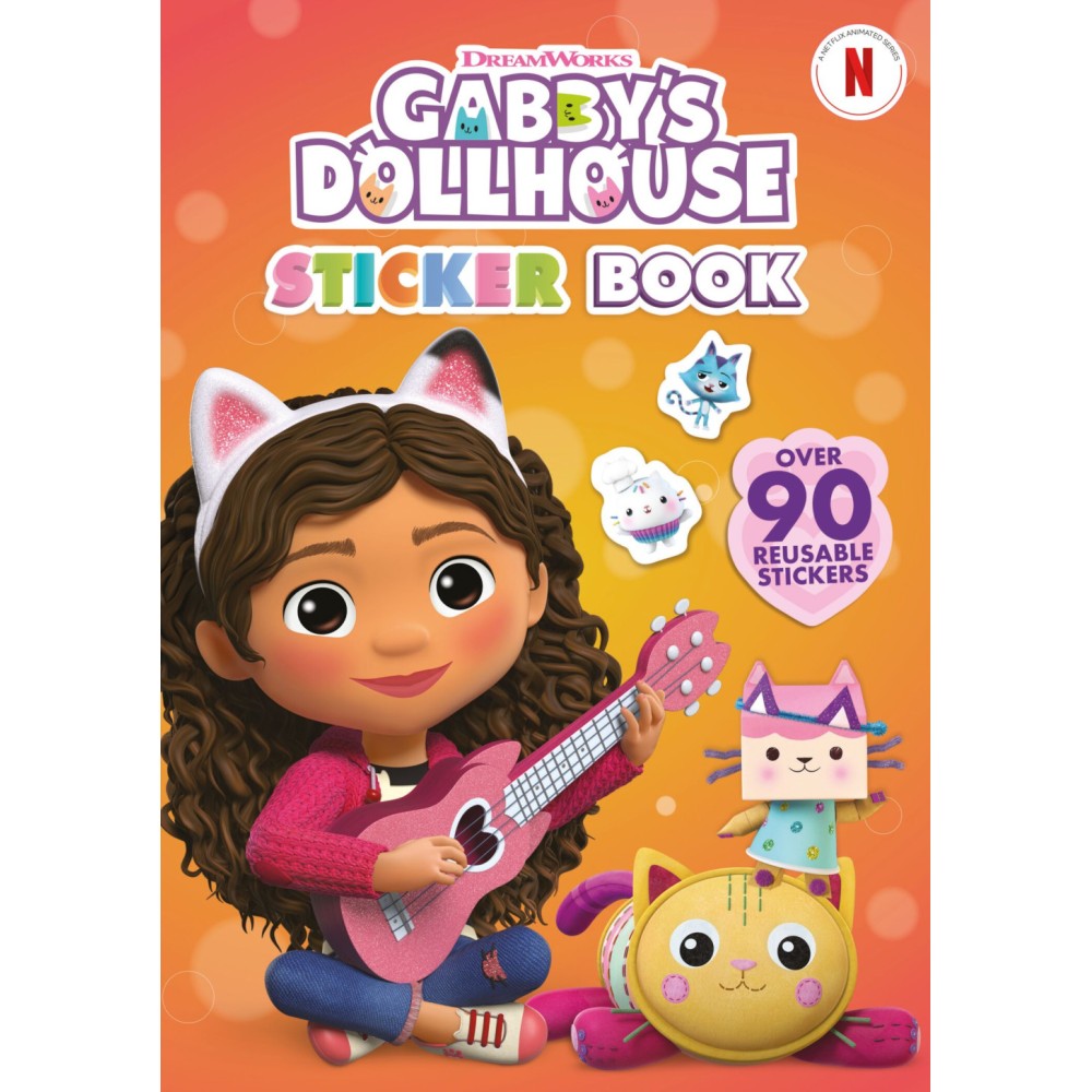 Gabby's Dollhouse Sprinkle Party coloring and sticker set