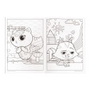 Gabby's Dollhouse Sprinkle Party coloring and sticker set