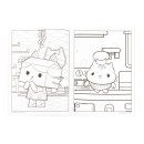 Gabby's Dollhouse Sprinkle Party coloring and sticker set