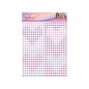 Glam Girls Colorful self-adhesive rhinestone sticker