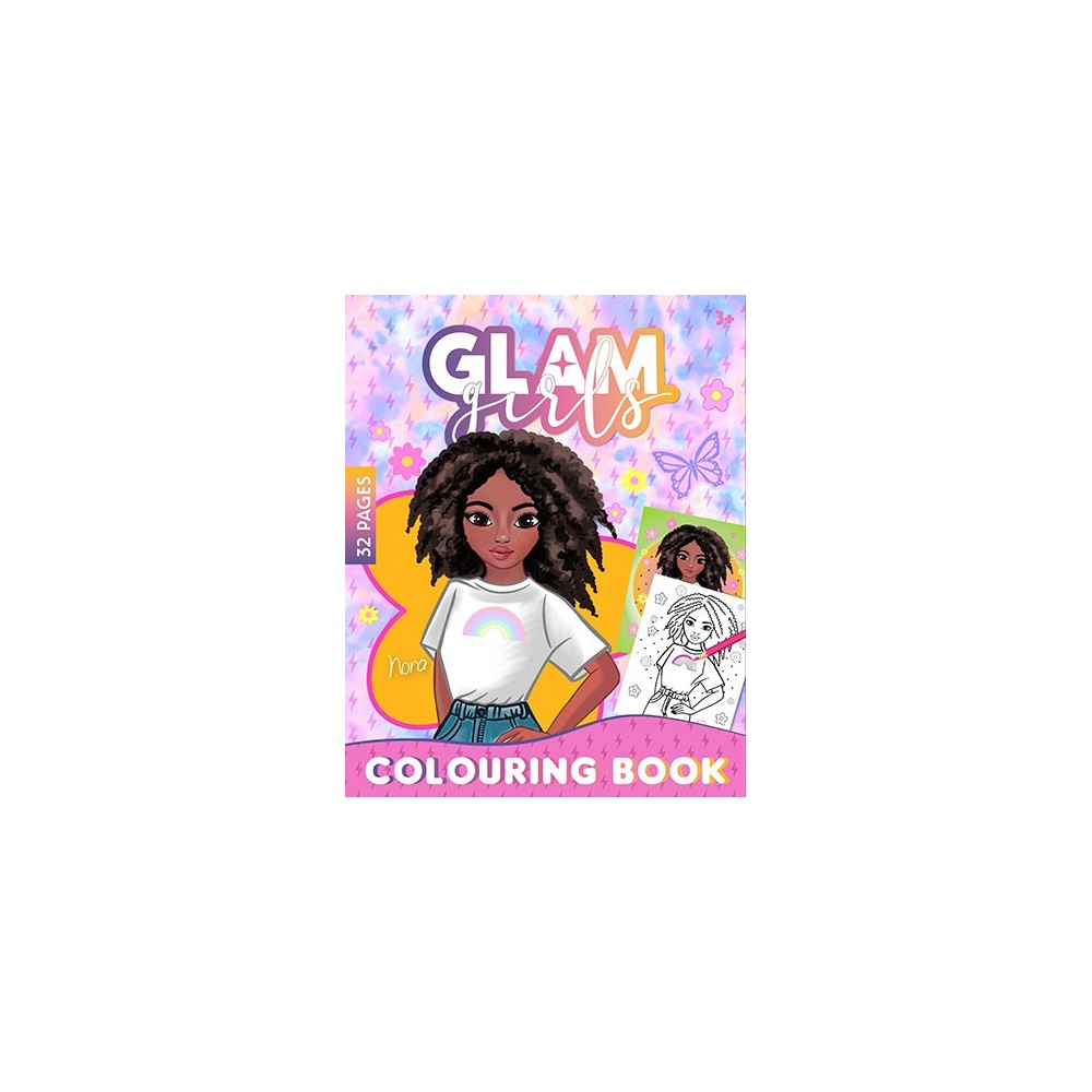 Girl Power Glam Girls Nora Coloring Book 32 Pages