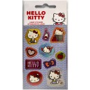 Hello Kitty Apple hologram sticker set