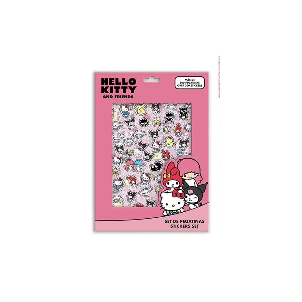 Hello Kitty Friends sticker set, 300 pcs