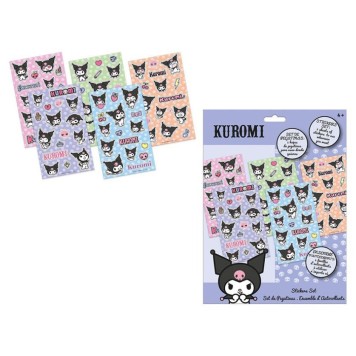 Hello Kitty Kuromi sticker set 5 sheets