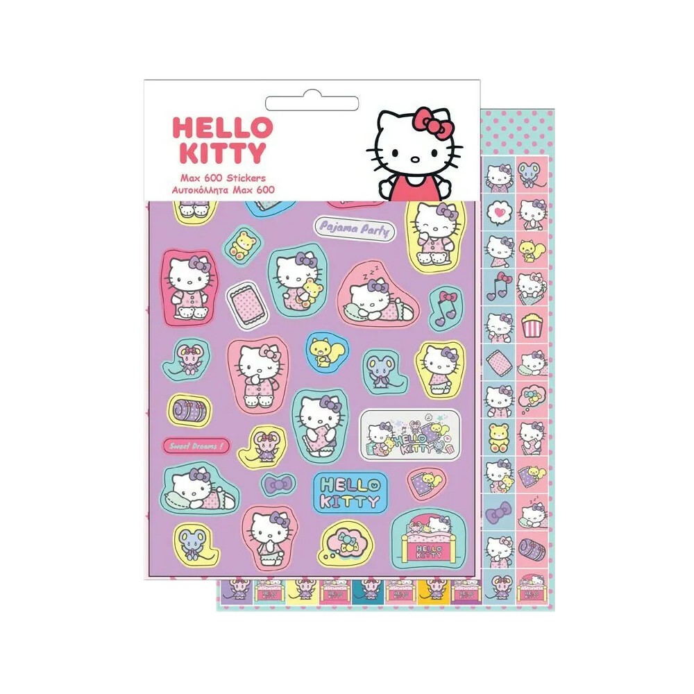 Hello Kitty Sweet 600-piece sticker set