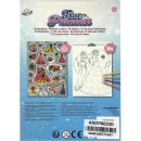 Disney Princess True Princess coloring book with stickers 16 pages A5