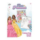 Disney Princess True Princess coloring book with stickers 16 pages A5