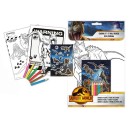 Jurassic World Dominion coloring + sticker set