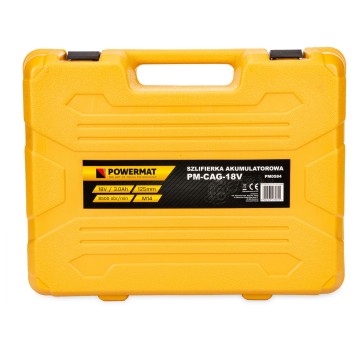Szlifierka kątowa akumulatorowa PM-CAG-18V 125mm