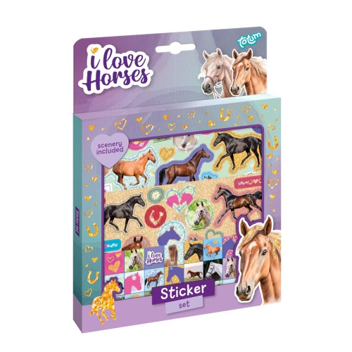 Horses Love sticker set