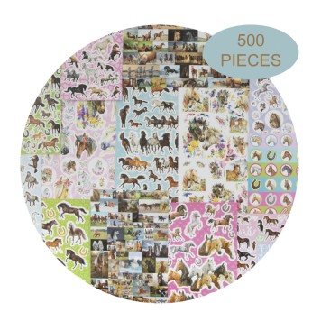 Horses Mega sticker set 500 pcs