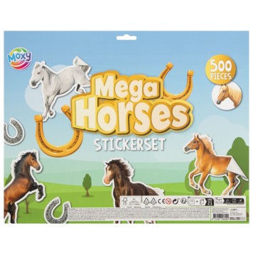 Horses Mega sticker set 500 pcs
