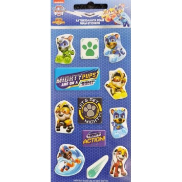Paw Patrol Knights puffy foam sticker set