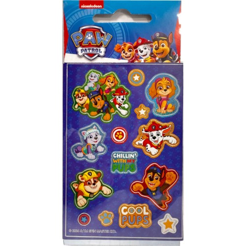 Paw Patrol Cool Pups hologram sticker set