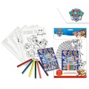 Paw Patrol coloring + sticker set
