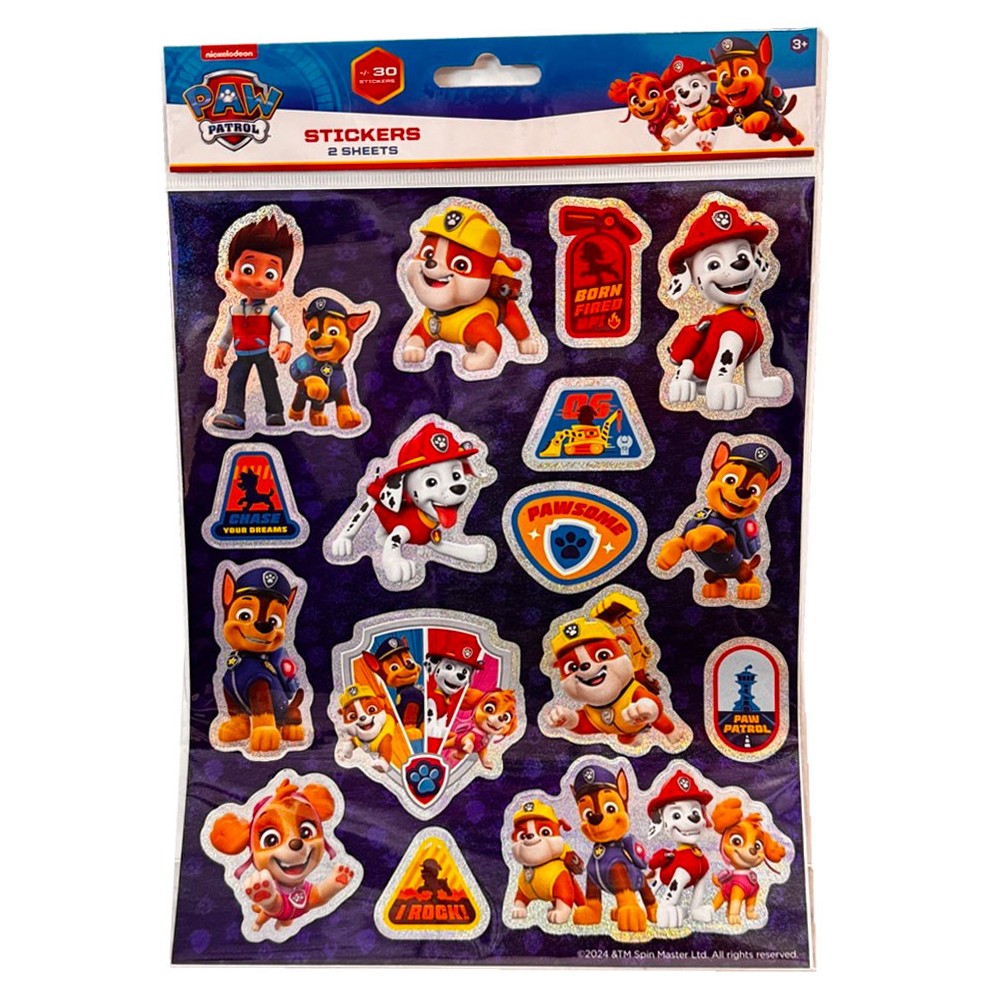 Paw Patrol Pawsome holographic sticker