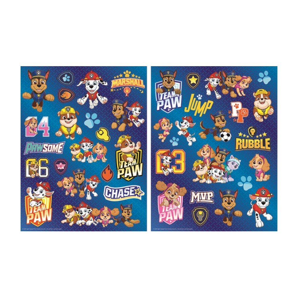 Paw Patrol Pawsome hologram sticker set