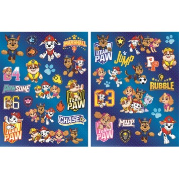 Paw Patrol Pawsome hologram sticker set