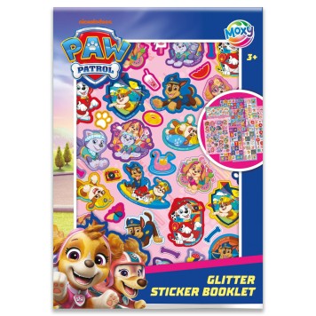 Paw Patrol Puppy Love glitter sticker book