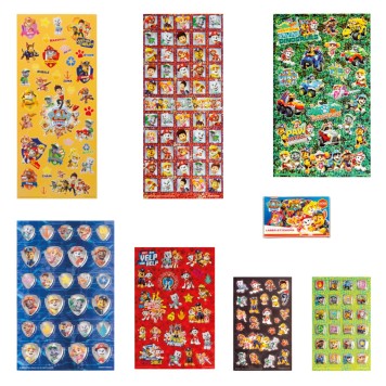 Paw Patrol Rescue Repeat Super Sticker Set with Game