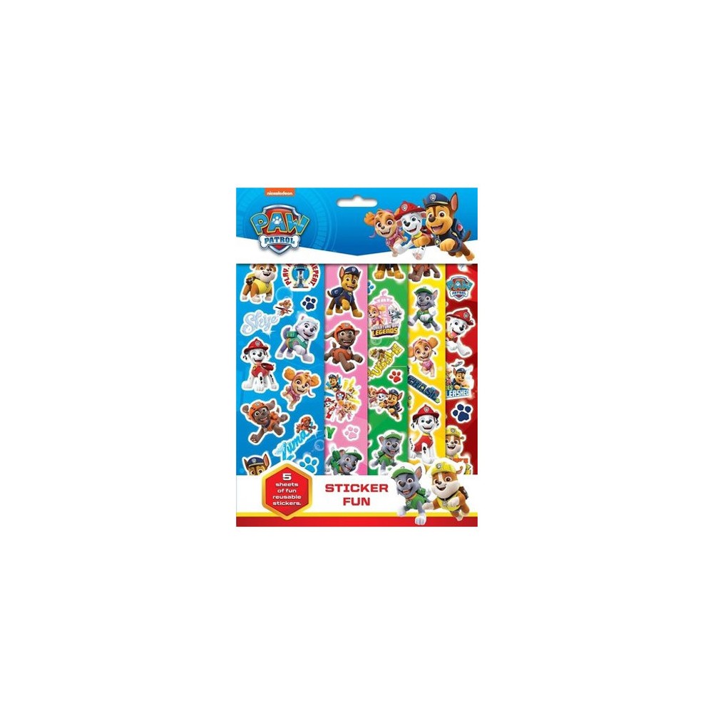 Paw Patrol Team sticker set 5 sheets