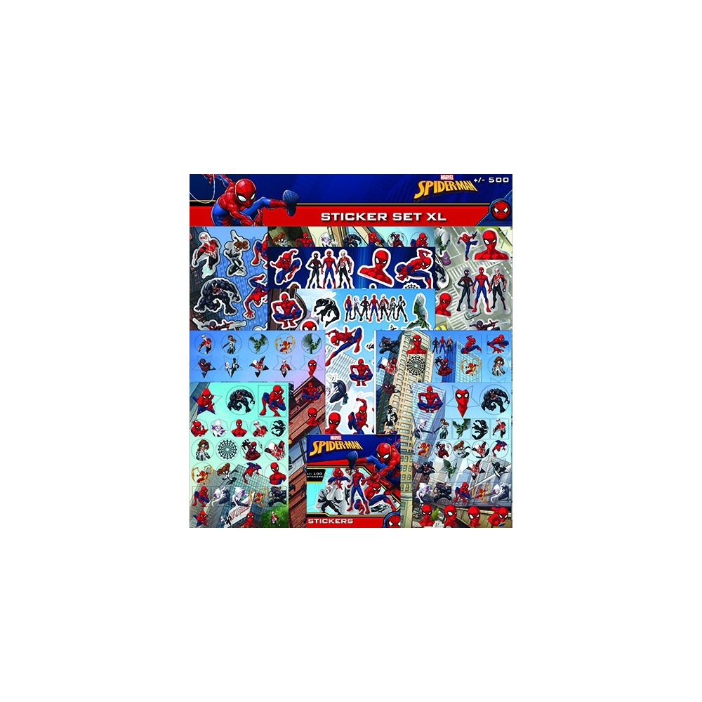 Spiderman sticker set XL
