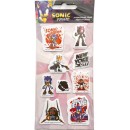 Sonic the Hedgehog Heroes puffy foam sticker set