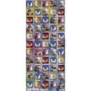 Sonic the Hedgehog Prime Super sticker set with game