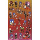 Sonic the Hedgehog Prime Super sticker set with game