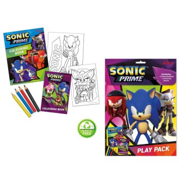 Sonic the Hedgehog Prime Sonic the Hedgehog coloring set