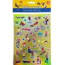 Sport hologram sticker set 2 sheets