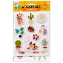 Colour Plant sticker set 3 sheets