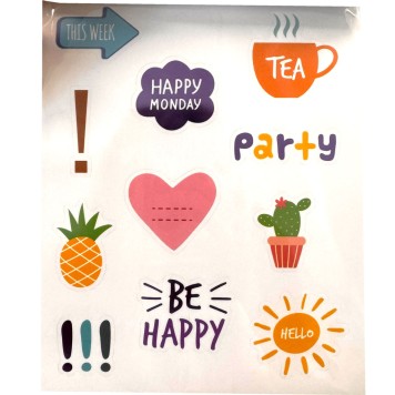 Colour To Do sticker set 3 sheets