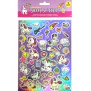 Unicorn hologram sticker set 2 sheets