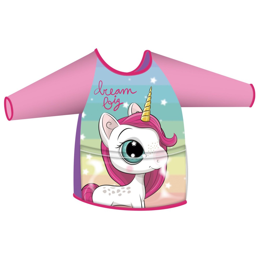 Unicorn Big Dream children's painting apron