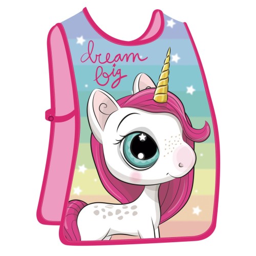 Unicorn Big Dream children's painting apron