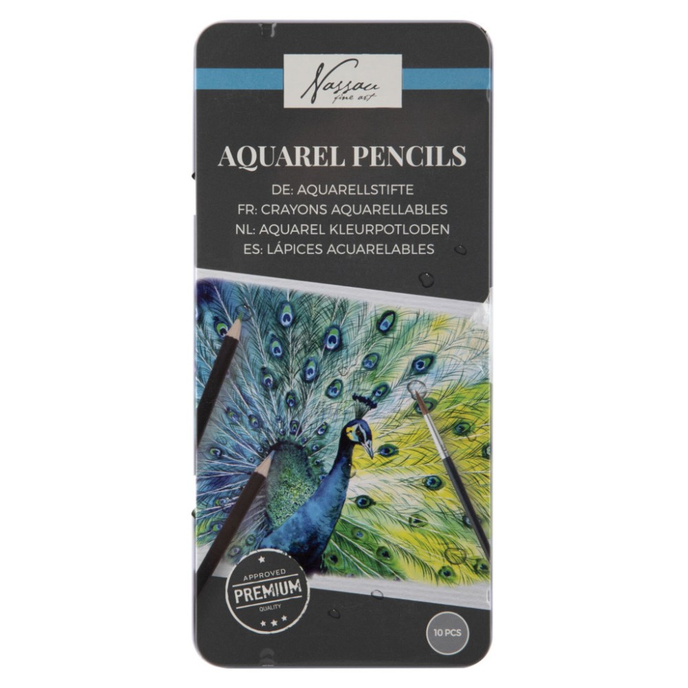 Colour Nassau Watercolor Pencil Set of 10